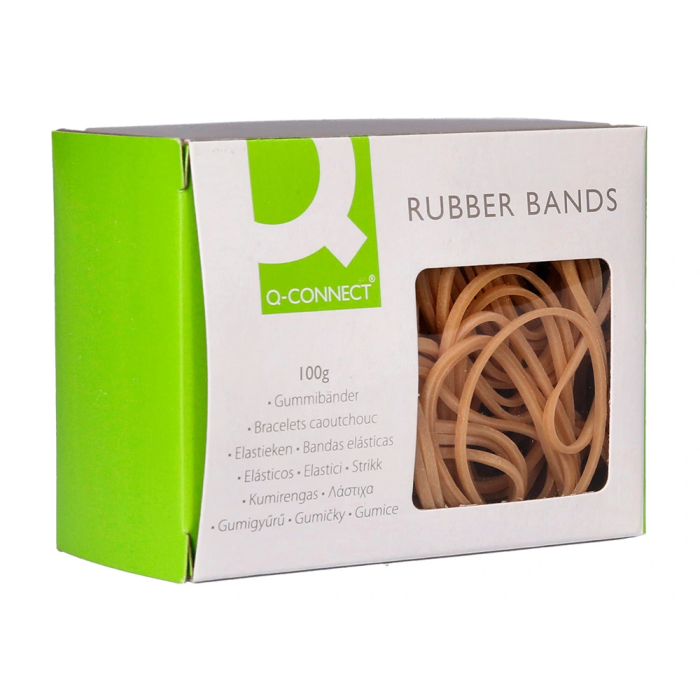 Q-connect Gomillas Elasticas 100 gr Numero 6 60 x 2 mm 3