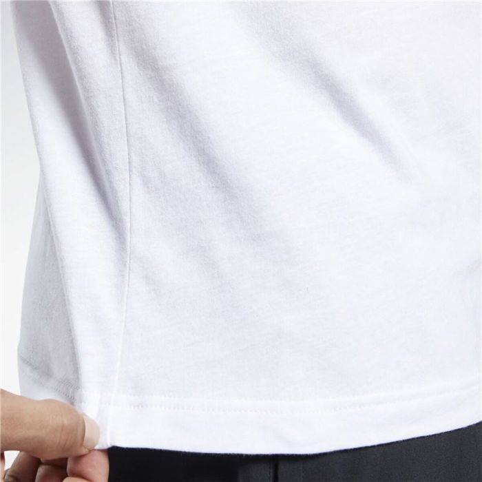 Camiseta de Manga Corta Hombre Reebok Graphic Series Linear Logo Blanco 2XL 2 Camiseta de Manga Corta Hombre Reebok Graphic Series Linear Logo Blanco 2XL 2