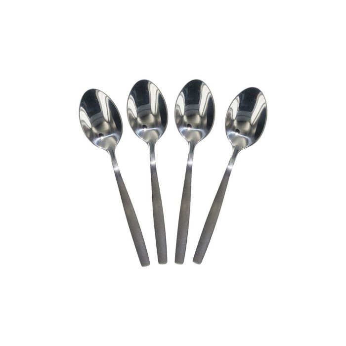 Home Deco Factory Cubertería 16 Piezas Acero Inoxidable Mango Cepillado 6