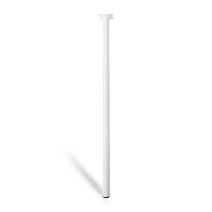 Rei Pata cilíndrica de acero para muebles, blanco, Ø3x80cm, modelo 401g, ref. 2-401g.800.01 Rei Pata cilíndrica de acero para muebles, blanco, Ø3x80cm, modelo 401g, ref. 2-401g.800.01