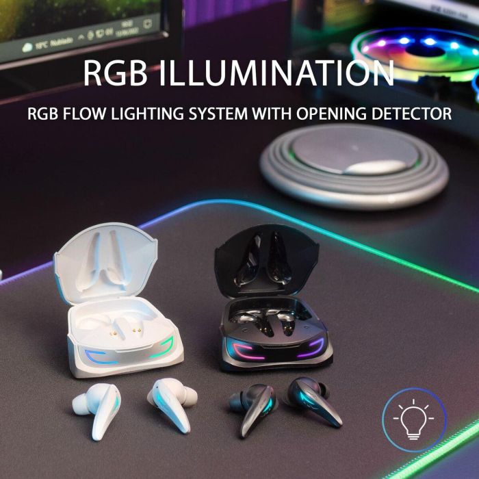 Mars Gaming Auriculares Inalámbricos MHIULTRAW Bluetooth 5.3, Cancelación de Ruido ANC+ENC+PASIVA, Sonido Neographene, 24h Batería, Carga Inalámbrica, RGB Flow, IPX4 14 Mars Gaming Auriculares Inalámbricos MHIULTRAW Bluetooth 5.3, Cancelación de Ruido ANC+ENC+PASIVA, Sonido Neographene, 24h Batería, Carga Inalámbrica, RGB Flow, IPX4 14