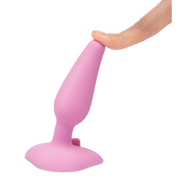 Plug Vibrador Anal B-Vibe Rosa 8