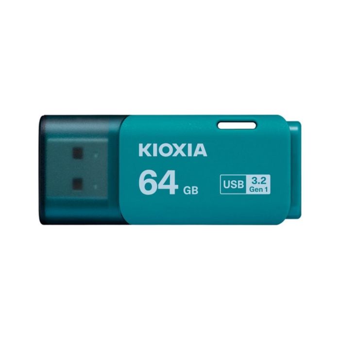 Kioxia LU301L064GG4 unidad flash USB 64 GB USB tipo A 3.2 Gen 1 (3.1 Gen 1) Azul Kioxia LU301L064GG4 unidad flash USB 64 GB USB tipo A 3.2 Gen 1 (3.1 Gen 1) Azul