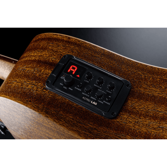 Guitarra Acústica Lâg Dreadnought Cutaway Tramontane 170 A/E - Natural 5
