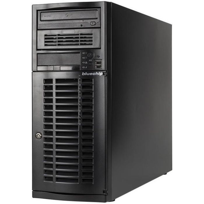 Server bluechip SERVERline T40321s Tower, Xeon 4410Y 32GB, 2 x 960 GB SSD, 2 x RJ45 (10 Gb/s) 2