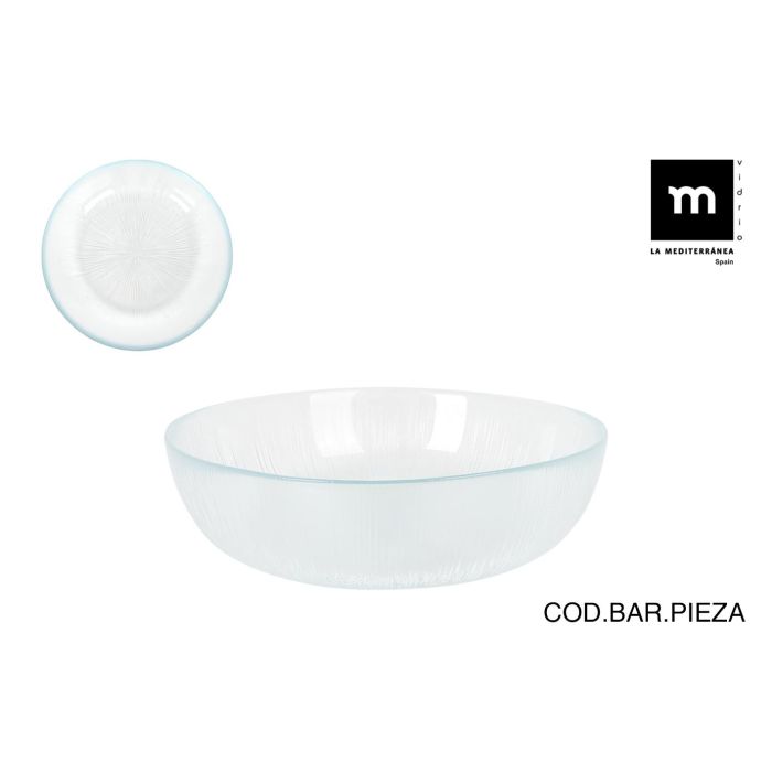 Plato Hondo Vidrio Ø 18 cm Venezia - Inde (6 Unidades) Plato Hondo Vidrio Ø 18 cm Venezia - Inde (6 Unidades)