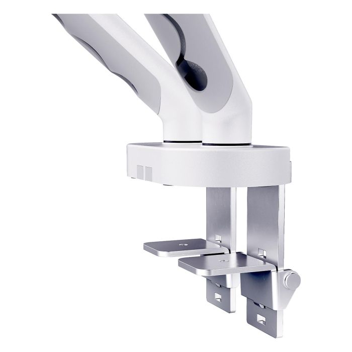 Digitus Soporte de Monitor Doble Abrazadera, 2 Pantallas hasta 35", 10 kg por Pantalla, 20 kg Total, Ajuste de Altura, Inclinación, 100x100 mm, Blanco Digitus Soporte de Monitor Doble Abrazadera, 2 Pantallas hasta 35", 10 kg por Pantalla, 20 kg Total, Ajuste de Altura, Inclinación, 100x100 mm, Blanco