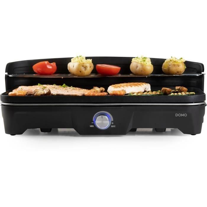Domo DO9260G Parrilla de Mesa BBQ Eléctrica 2200W 3