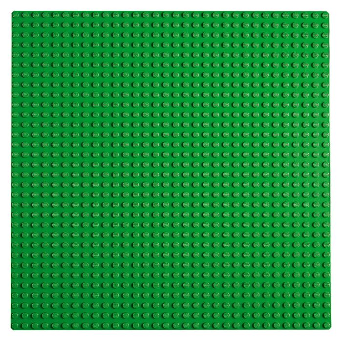 LEGO Classic Base Verde, Juego Construcción, 4+ Años, 1 Pieza, Plástico, Multicolor