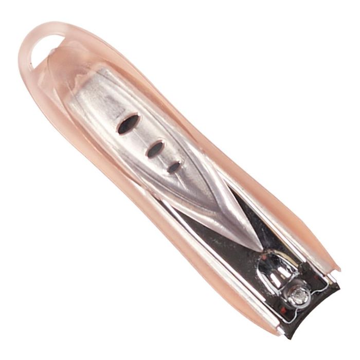 Cosmetic Club Cortaúñas con Depósito de Acero y Plástico en Colores Surtidos, Longitud 6.5 cm 6