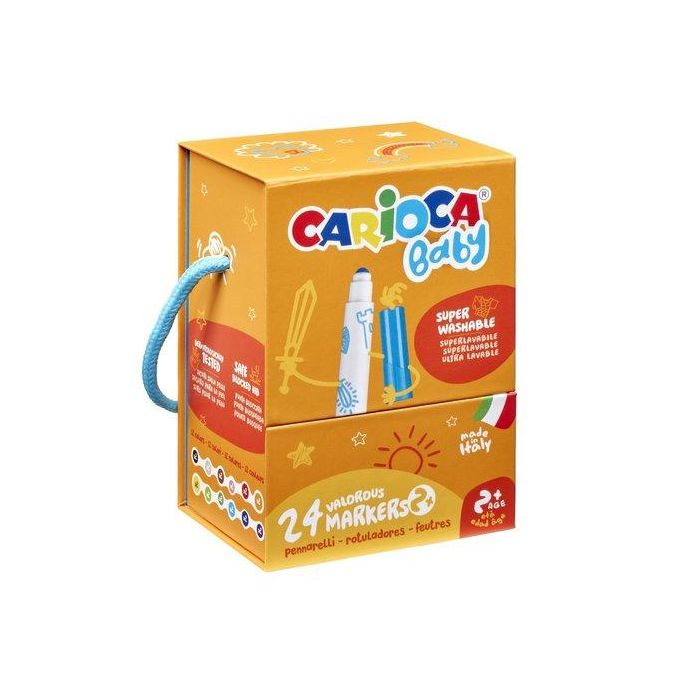 Rotulador Carioca Baby Marker Caja Premium De 24