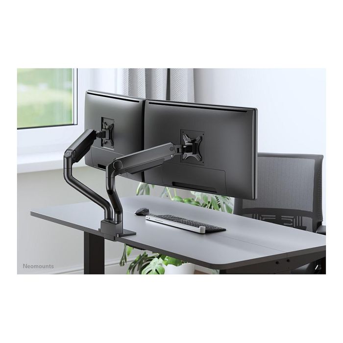 Soporte de Mesa para Pantalla Neomounts DS70S-950BL2 Negro Soporte de Mesa para Pantalla Neomounts DS70S-950BL2 Negro