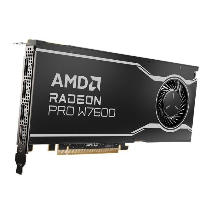 AMD Tarjeta Gráfica Radeon Pro W7600 8GB GDDR6 PCIe 4.0 con 4 DisplayPort, Ray Tracing y 8K para estaciones de trabajo 1 AMD Tarjeta Gráfica Radeon Pro W7600 8GB GDDR6 PCIe 4.0 con 4 DisplayPort, Ray Tracing y 8K para estaciones de trabajo 1