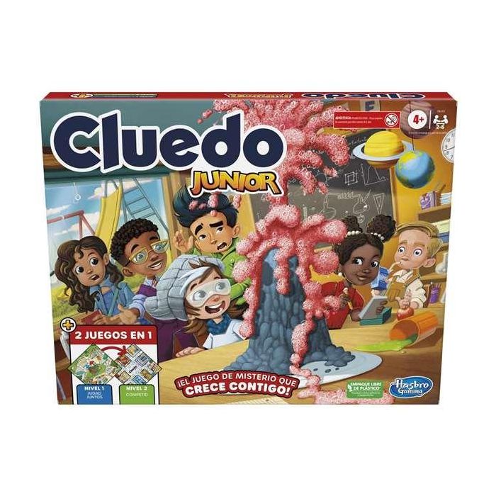 Juego cluedo junior ¡el juego de misterio que crece contigo!