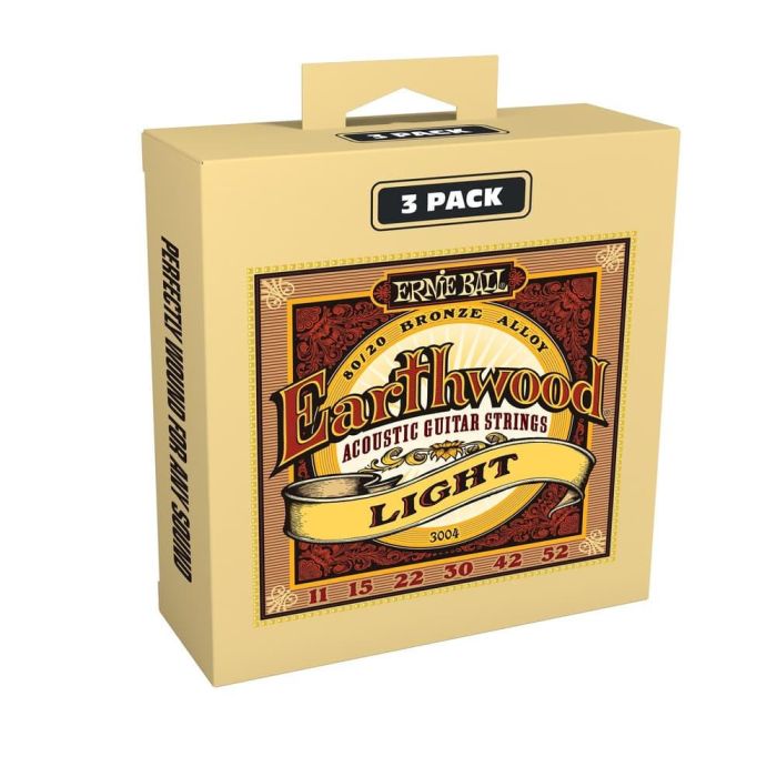 Juego Acústica Earthwood 80/20 Bronze Light 11-52 Tripack (3) 2 Juego Acústica Earthwood 80/20 Bronze Light 11-52 Tripack (3) 2