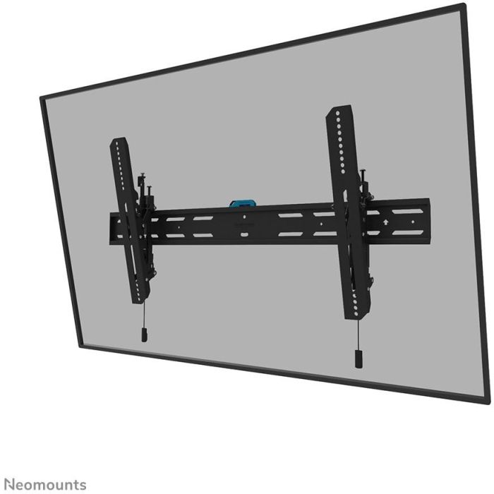 Neomounts WL35S-850BL18 - Soporte de pared inclinable para pantallas de 43-86 pulgadas, bloqueable, de acero, color negro