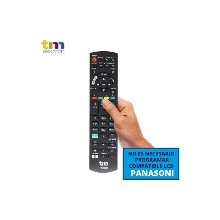 Mando a Distancia Universal TM Electron TMURC330 Negro 4