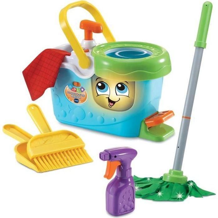 VTech Carrito de limpieza Little Magi'clean 1,2,3 Imitate Me - Juguete musical con accesorios para niños 0 VTech Carrito de limpieza Little Magi'clean 1,2,3 Imitate Me - Juguete musical con accesorios para niños 0