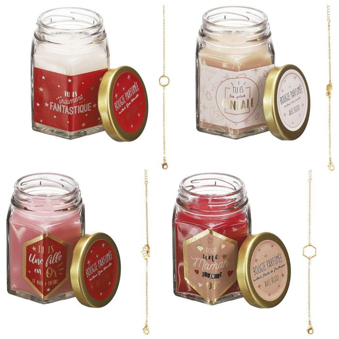 The Concept Factory Vela Perfumada Pour Elle Con Joya Sorpresa Pulsera Bisuteria Mujer Regalo 2