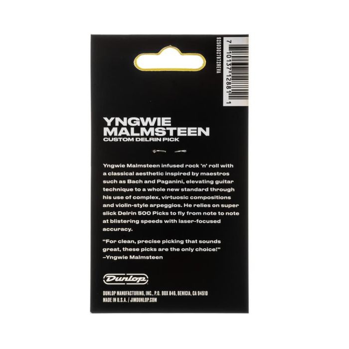 Pack 6 Púas Signature Yngwie Malmsteen Delrin - 2 Mm 4 Pack 6 Púas Signature Yngwie Malmsteen Delrin - 2 Mm 4