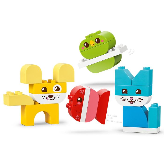 Lego Juego de Construcción Simpáticas Mascotas Creativas 3 en 1 Duplo para +18 meses 1 Lego Juego de Construcción Simpáticas Mascotas Creativas 3 en 1 Duplo para +18 meses 1