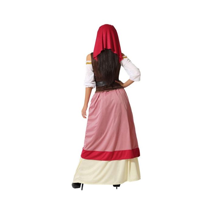 Disfraz Mesonera Mujer Adulto Rojo XXL 2