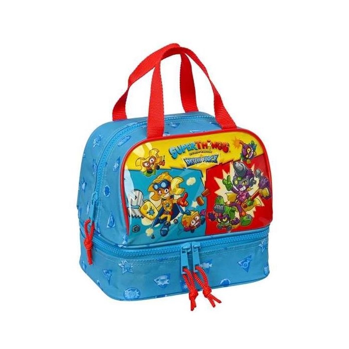 Portameriendas SuperThings Rescue force Azul PVC 20 x 20 x 15 cm 4 Portameriendas SuperThings Rescue force Azul PVC 20 x 20 x 15 cm 4