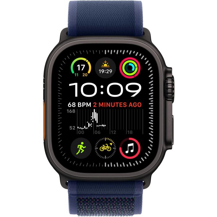 Apple Correa Trail Loop Azul 49mm Talla M/L con Acabado Titanio Negro 2