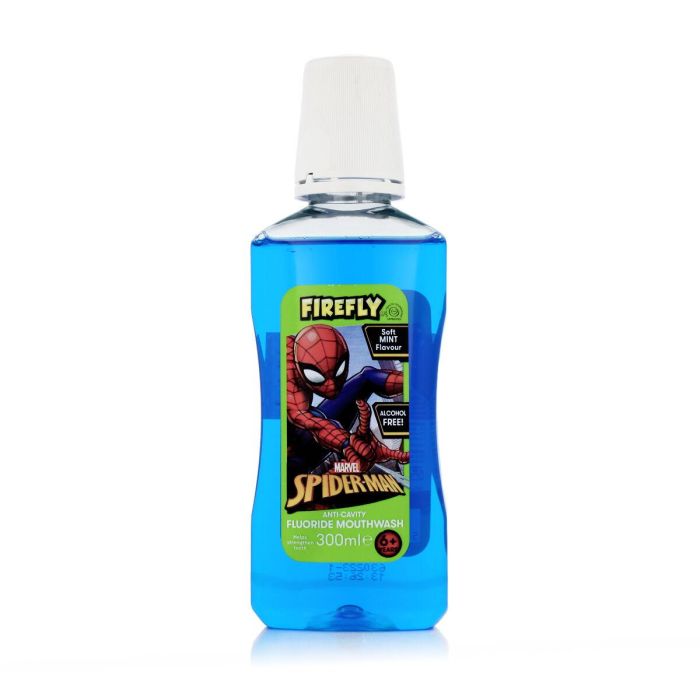 Enjuague Bucal Marvel Firefly Spiderman 300 ml Enjuague Bucal Marvel Firefly Spiderman 300 ml