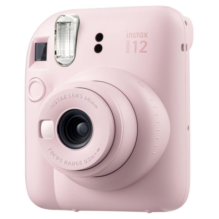 Fujifilm Instax Mini 12 Cámara Instantánea Azul Pastel con Flash Automático, Modo Selfie y Exposición Automática, Incluye 2 Pilas AA Fujifilm Instax Mini 12 Cámara Instantánea Azul Pastel con Flash Automático, Modo Selfie y Exposición Automática, Incluye 2 Pilas AA
