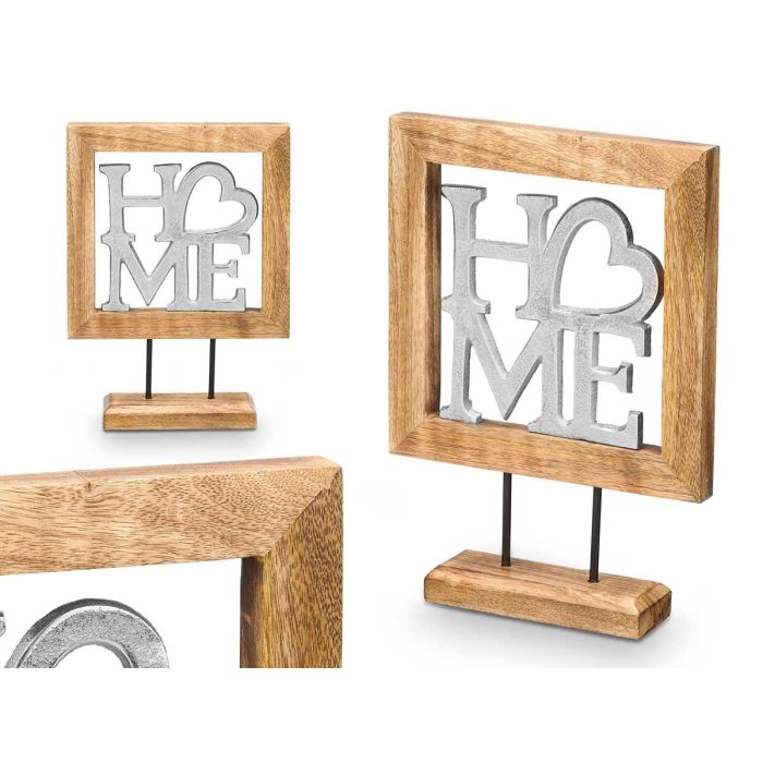 Soporte Decoracion Home Plateado Giftdecor 21X29CM (6 Unidades) Soporte Decoracion Home Plateado Giftdecor 21X29CM (6 Unidades)