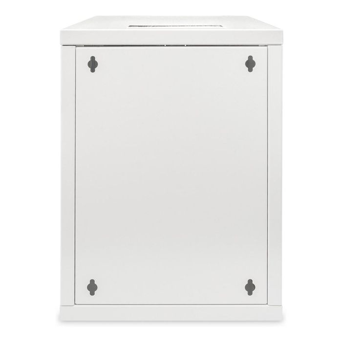 Digitus Carcasa Mural Compacta 9HE 254mm 10" con Puerta de Cristal Gris