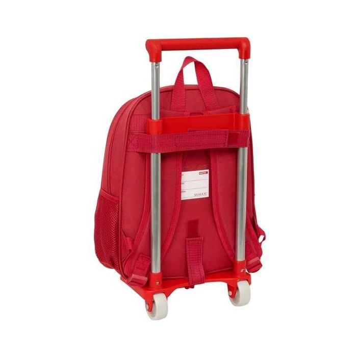 Safta Mochila 006+Carro 705 Sevilla FC Resistente al Agua 28x34x10 cm 1