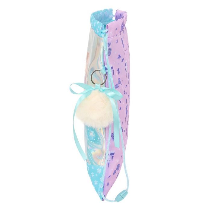 Bolsa Mochila con Cuerdas Frozen Cool days Violeta Azul cielo 26 x 34 x 1 cm 2