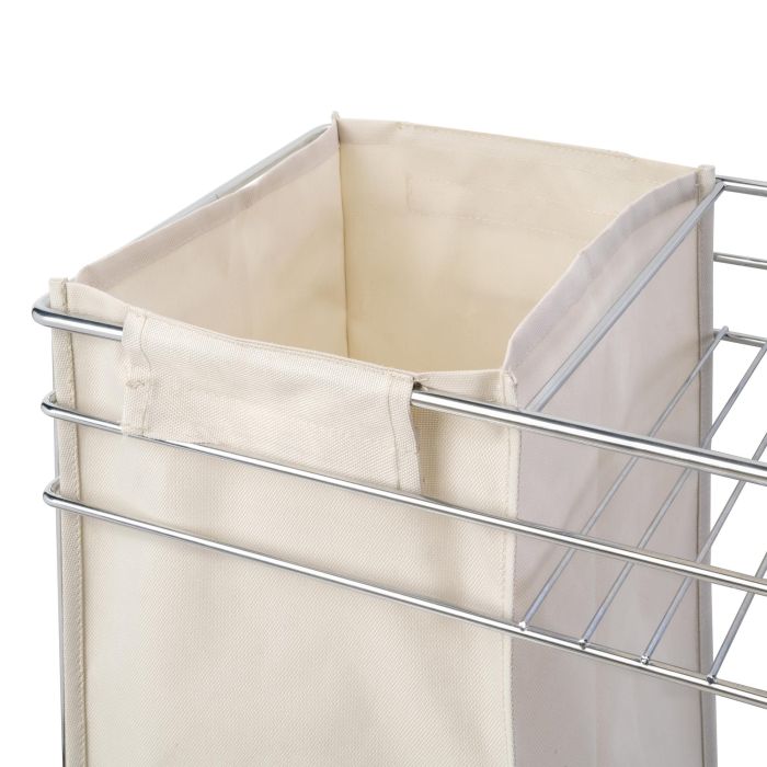 Emuca Carro extraíble con cestas y panero Supra de fijación inferior con cierre suave, módulo 300mm, Acero, Cromado 4 Emuca Carro extraíble con cestas y panero Supra de fijación inferior con cierre suave, módulo 300mm, Acero, Cromado 4