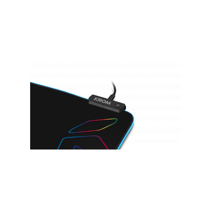 Alfombrilla Gaming con Iluminación LED Krom NXKROMKNTRGB 10