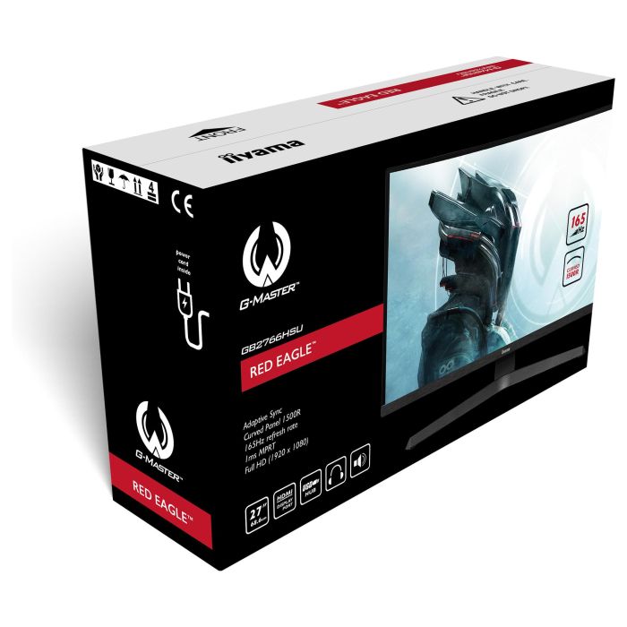Iiyama GB2766HSU-B1 Monitor Gaming 27" FHD 1ms 165Hz VA Curvo 1500R Negro Altavoces VESA HDMI DisplayPort USB 7