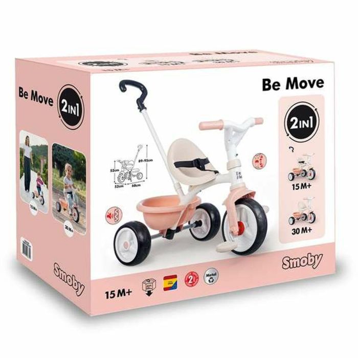 SMOBY - Be Move - Triciclo rosa Be Move 1 SMOBY - Be Move - Triciclo rosa Be Move 1