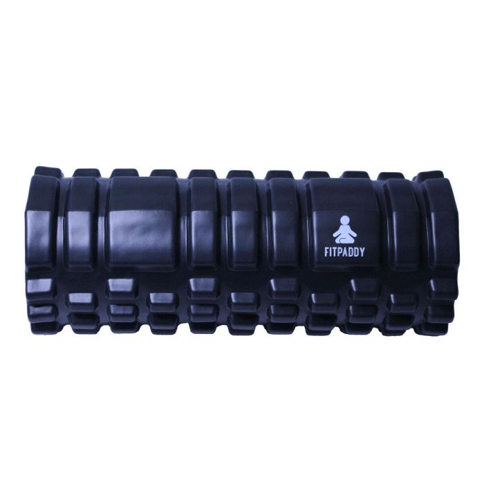Rodillo de Masaje Muscular Fitpaddy Negro 2 Rodillo de Masaje Muscular Fitpaddy Negro 2