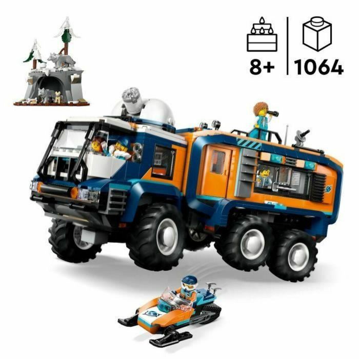 LEGO 60471 City Arctic Explorers Science Truck Juego para Niños y Niñas de 8 Años 4