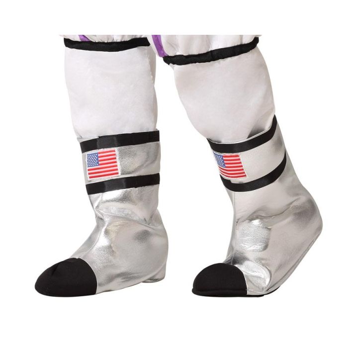 Cubrebotas Astronauta Plateado