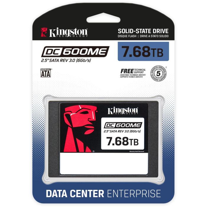 7.6TB Kingston 2.5" (6.4cm) SATAIII DC600ME retail 2 7.6TB Kingston 2.5" (6.4cm) SATAIII DC600ME retail 2