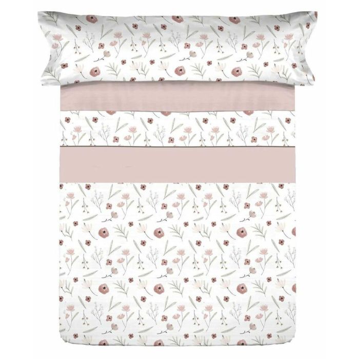 Juego de Sábanas Tejidos Reina Azul Cama de 150 1