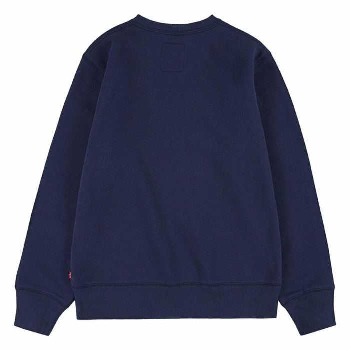 Sudadera Infantil Levi's Batwing Blanco Azul oscuro 1
