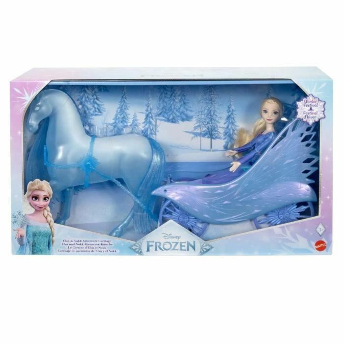 Disney Frozen JBG56 - Carruaje de Elsa y Nokk de Frozen 11