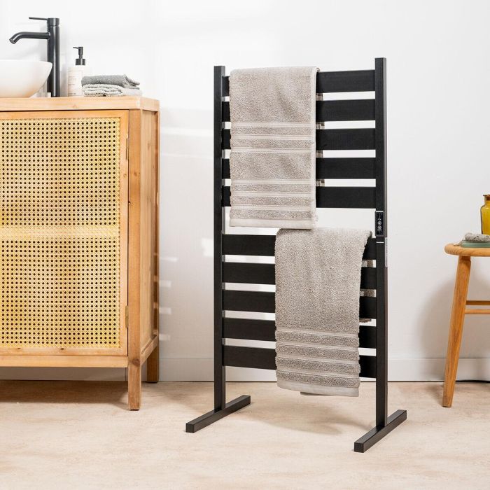 Toallero Eléctrico de Pie o Pared Towarall InnovaGoods 10 Barras 8 Toallero Eléctrico de Pie o Pared Towarall InnovaGoods 10 Barras 8