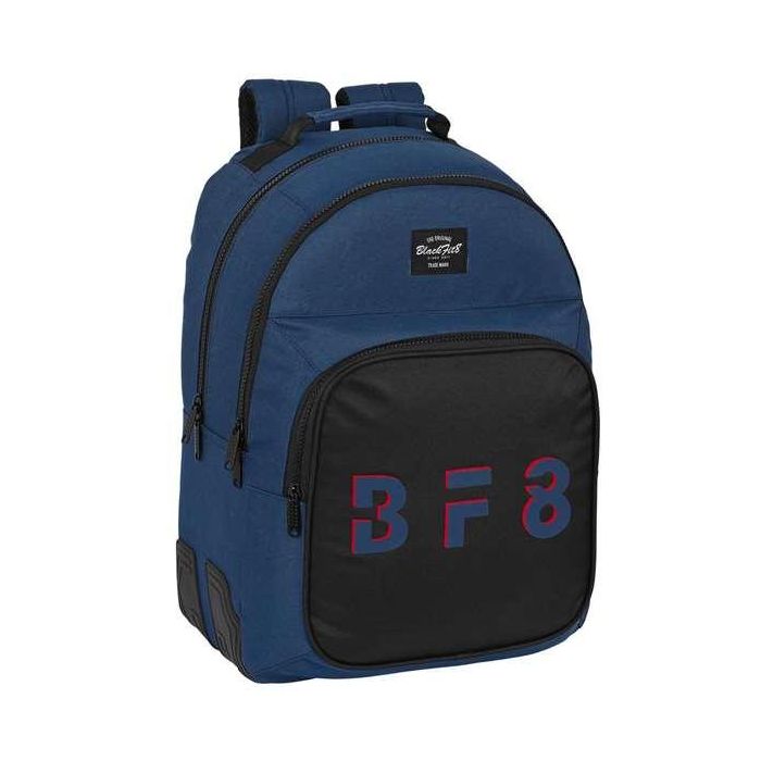 Mochila Escolar BlackFit8 Urban Negro Azul marino 32 x 42 x 15 cm 0 Mochila Escolar BlackFit8 Urban Negro Azul marino 32 x 42 x 15 cm 0