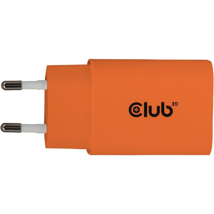 Club3D Lifestyle Ladegerät USB-C 30Watt. 2Stk orange retail 7 Club3D Lifestyle Ladegerät USB-C 30Watt. 2Stk orange retail 7