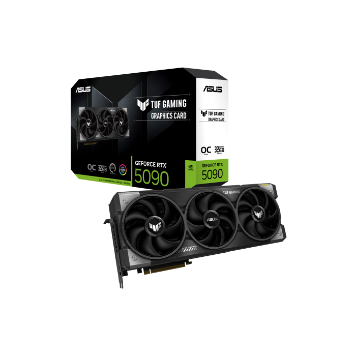 ASUS TUF Gaming TUF-RTX5090-O32G-GAMING NVIDIA GeForce RTX 5090 32 GB GDDR7 10 ASUS TUF Gaming TUF-RTX5090-O32G-GAMING NVIDIA GeForce RTX 5090 32 GB GDDR7 10