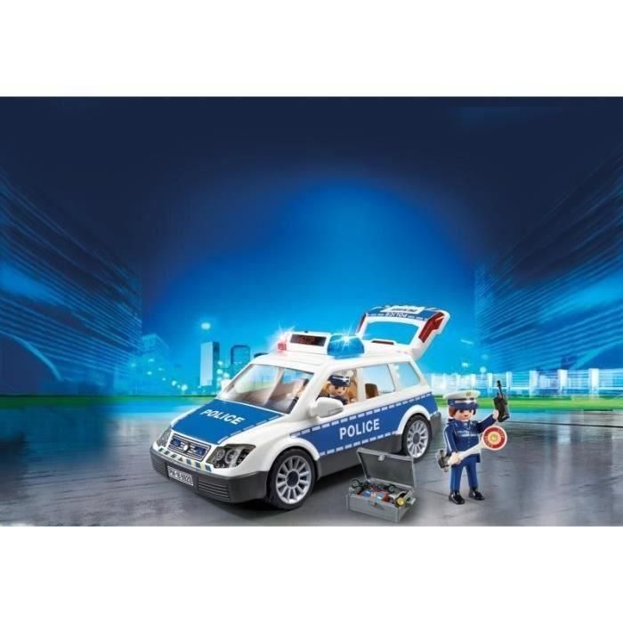 Coche con Luz y Sonido City Action Police Playmobil Squad Car with Lights and Sound 3 Coche con Luz y Sonido City Action Police Playmobil Squad Car with Lights and Sound 3